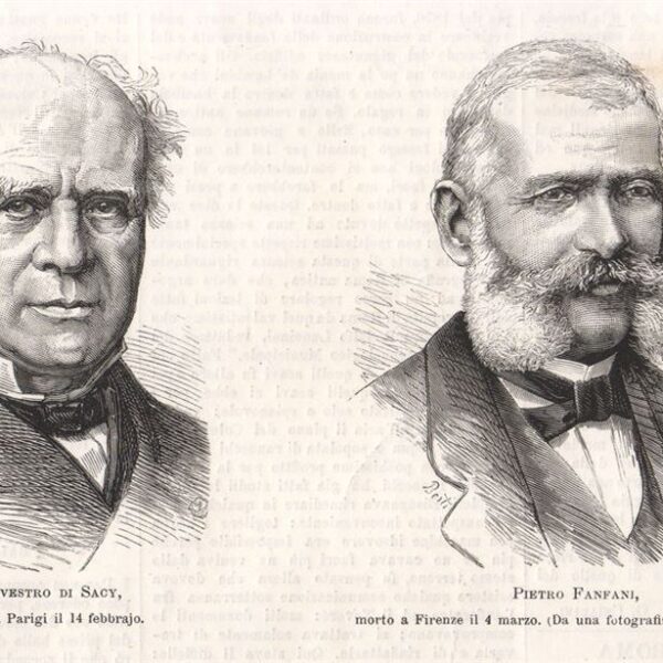 Fanfani Pietro e Silvestro di Sacy, 1887
