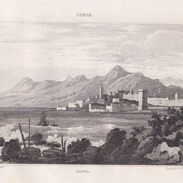 Bastia, Corsica, 1850
