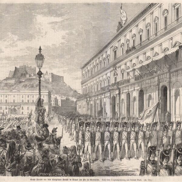 Napoli, Parata Militare, 1860