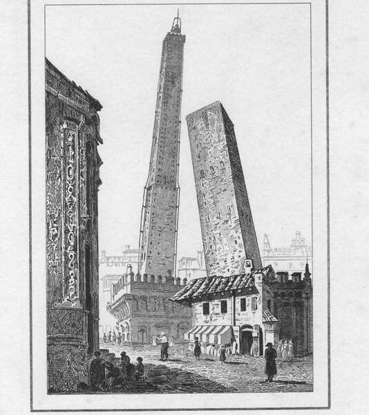 Bologna, Le Torri, 1835