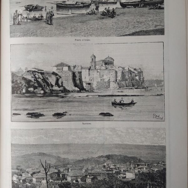 Porto d'Anzio, Nettuno, Albano, 1884