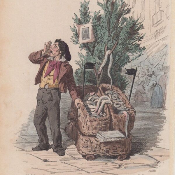 Il venditore di capitoni, F.Palizzi, 1853