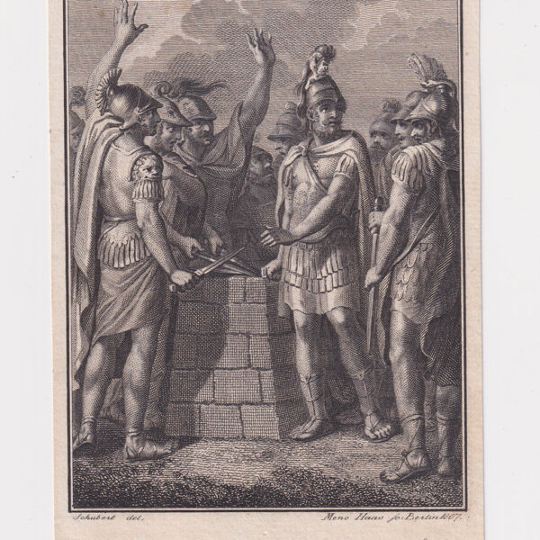 Meno Haas (1752-1833), Scena storica, 1800-1820