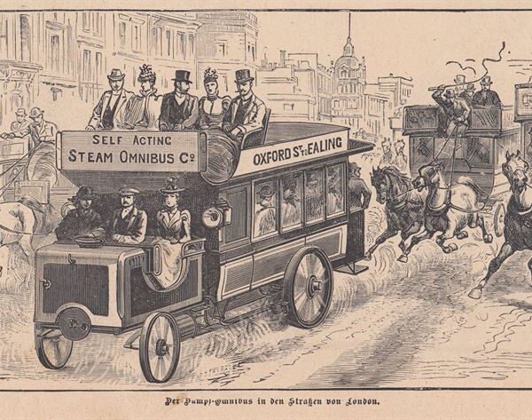 Omnibus inglese, Carrozza, 1880