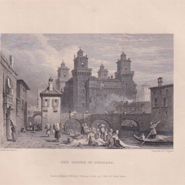 Ferrara, Il Castello, 1834
