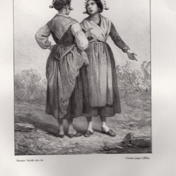 Costumi Piemontesi, Vercelli, 1850