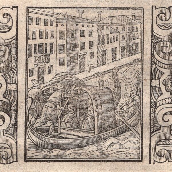 Fabio Glissenti, La Morte Gondoliere, 1596