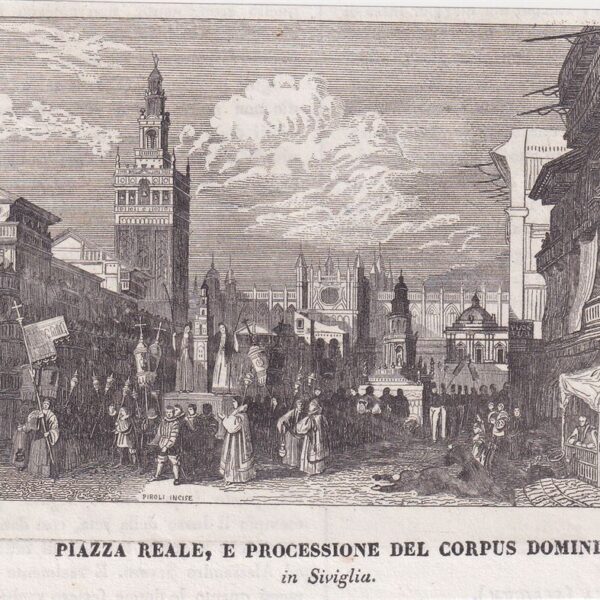 Processione a Siviglia, 1850