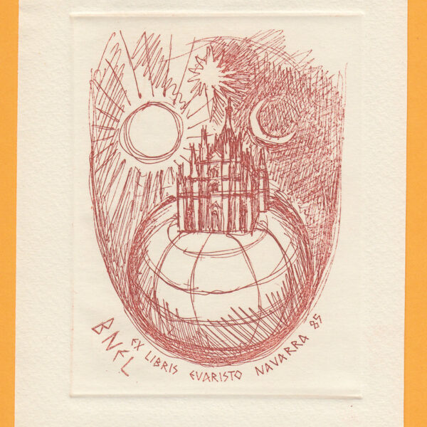 Enrico Vannuccini exlibris