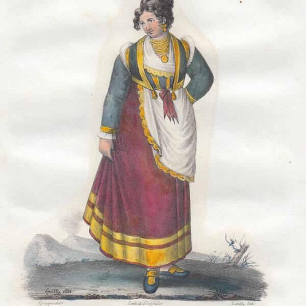 Donna di Santa Lucia a Napoli, 1826