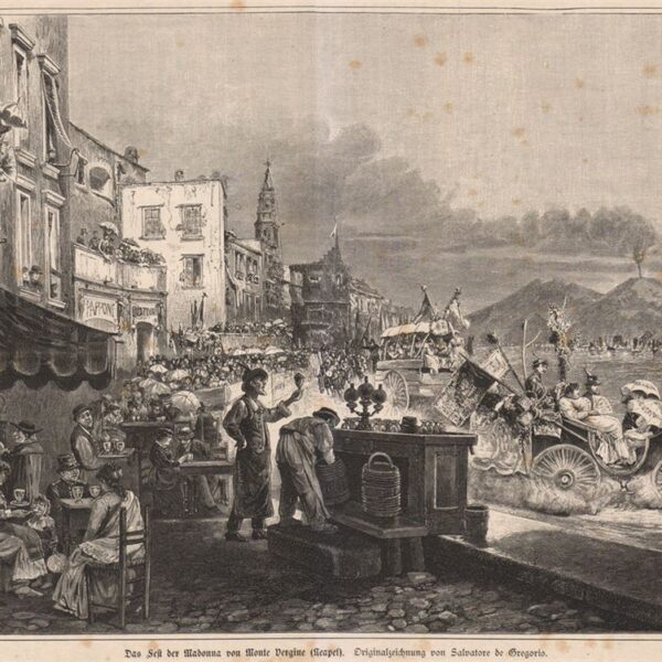 Napoli, Festa di Montevergine, 1861