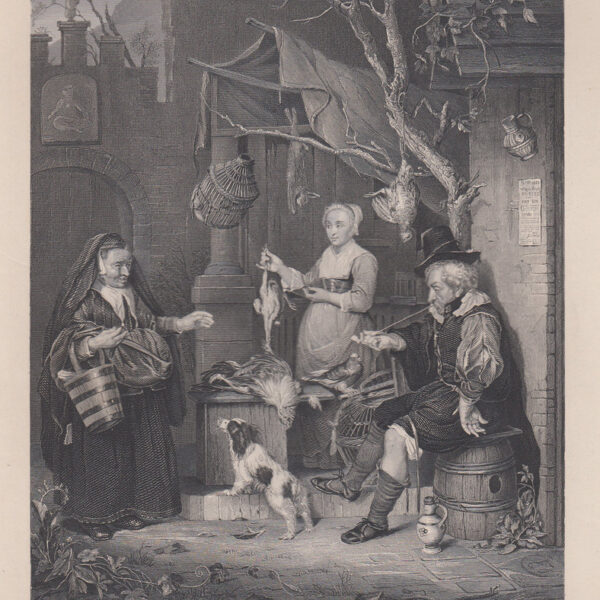 Pollivendolo, Gabr. Metsu, 1840-50