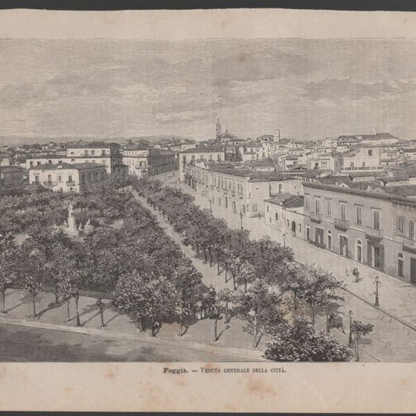 Foggia, Veduta della Città, 1890