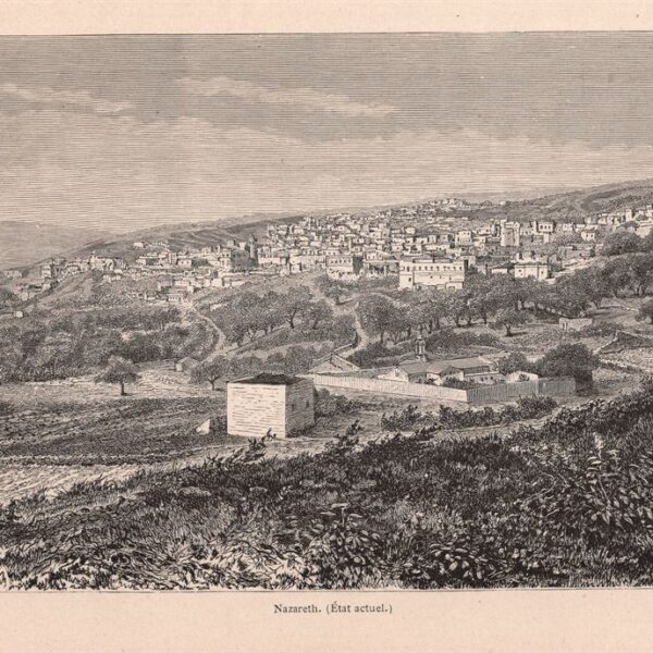 Nazareth, Israele, 1860