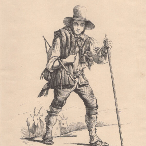 Pastore della macchia, 1850