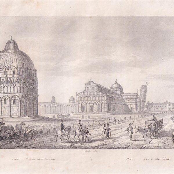 Pisa, Piazza del Duomo, 1835