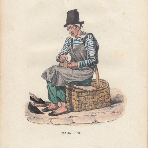 G.Lenghi, Ciabattino, 1854