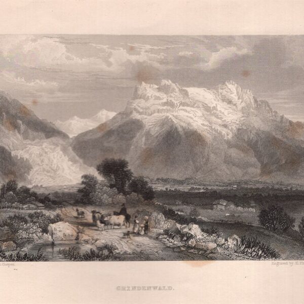 Grindenwald, Svizzera, 1833