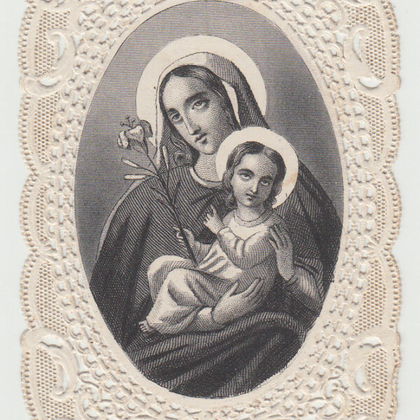 Madonna, Vergine, Canivet, 1870