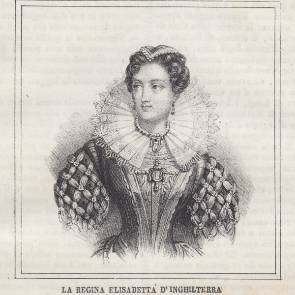 La Regina Elisabetta d'Inghilterra, 1838