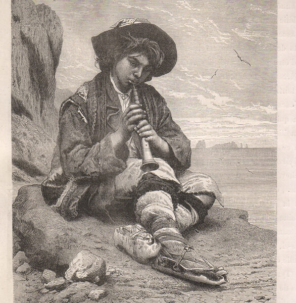 Abruzzo, Giovane Contadino, 1877