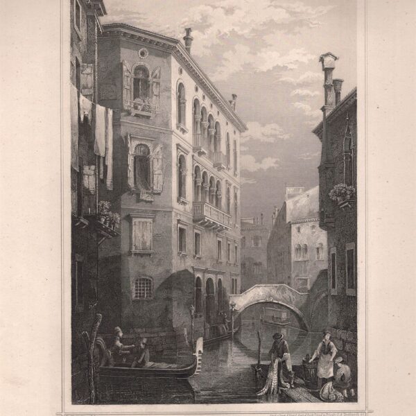 Venezia, La Casa di Bianca Cappello, 1860