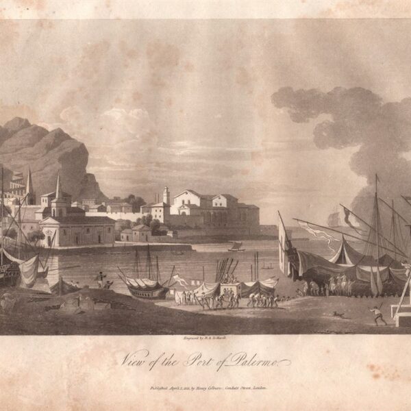 Palermo, Veduta del Porto, 1813