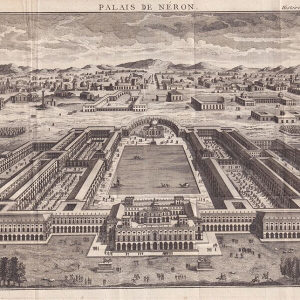 Roma, Domus Aurea, Palazzo di Nerone, 1791