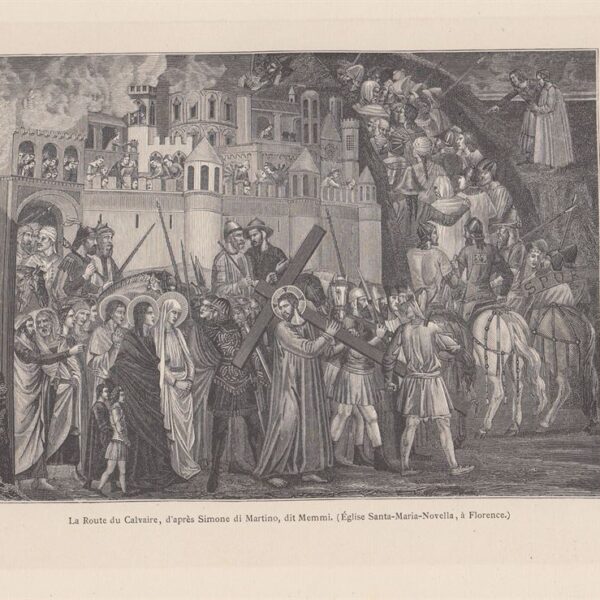 La via del Calvario Xilografia1877