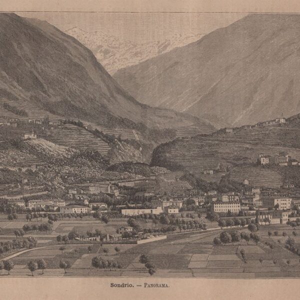 Sondrio, Panorama, 1890