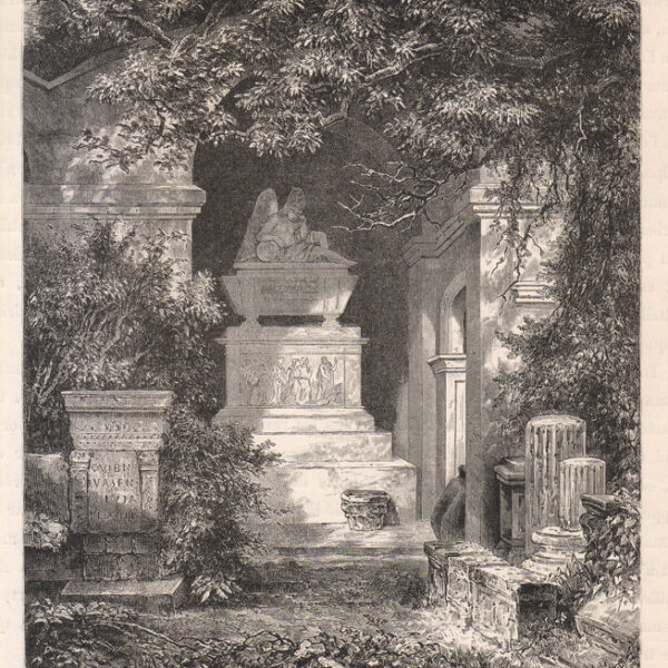 Trieste, Tomba di Winckelmann, 1877