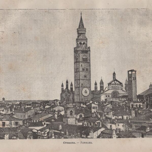 Cremona, Panorama, 1890