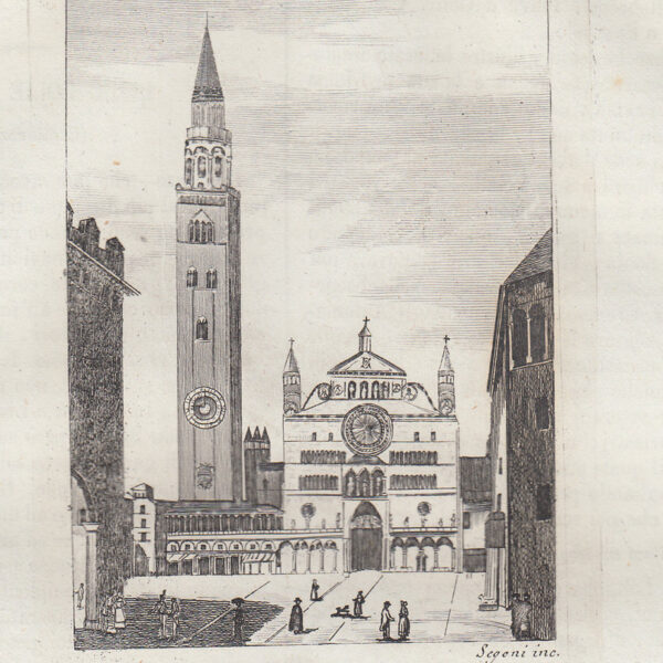 Cremona, Piazza del Duomo, 1839