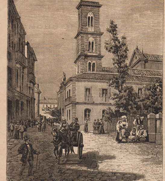 Capua, Campanile del Duomo, 1894