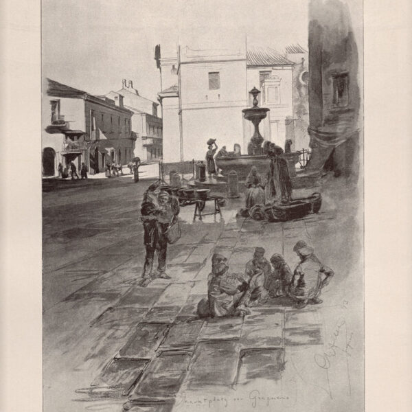 Wilhelm Allers, Gragnano, 1890