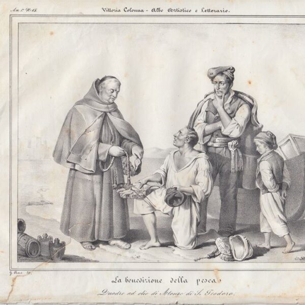 La benedizione della pesca, 1850