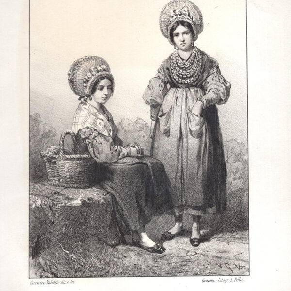 Costumi Piemontesi, Dintorni di Torino, 1850