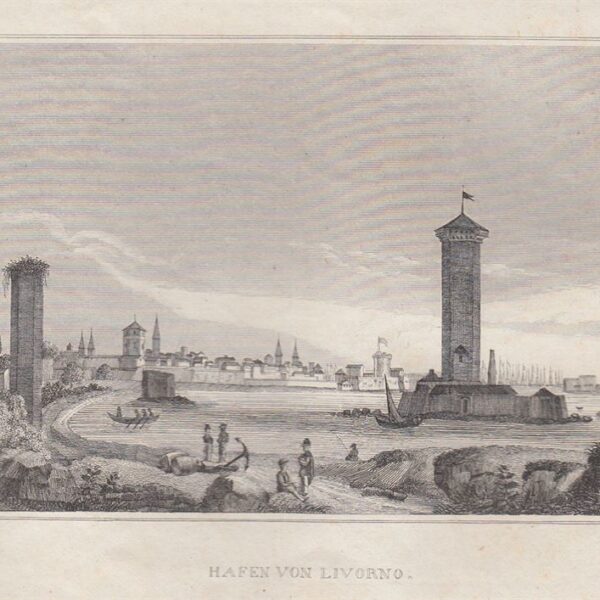 Livorno, Lanterna, 1834