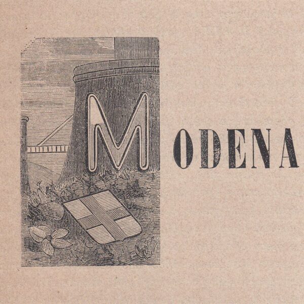Modena, Stemma, 1871