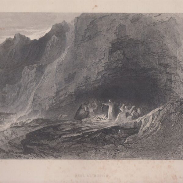 Paolo riceve Melita, J.Martin, 1846