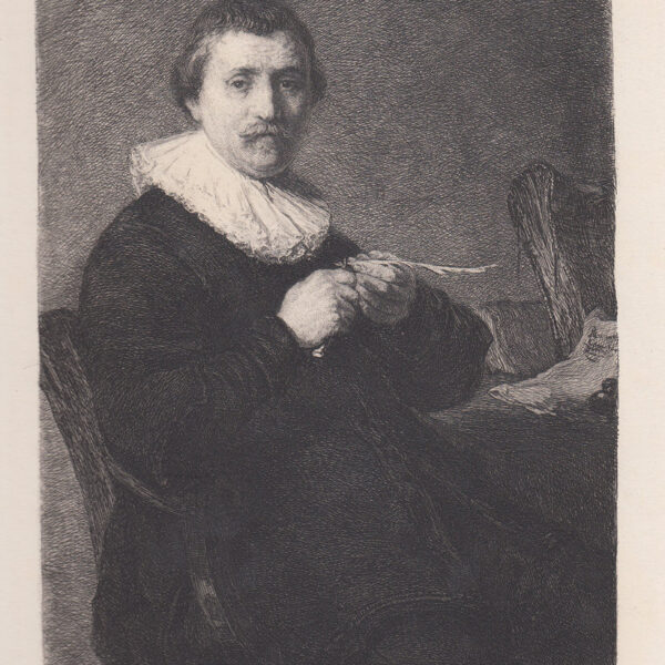 Maestro di scrittura, Rembrandt, 1850