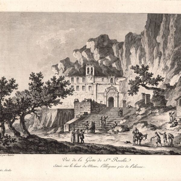 Palermo, Grotta di S.Rosalia, Saint-Non, 1781-86