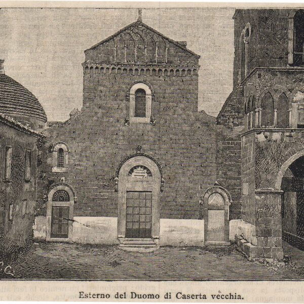 Caserta, Esterno del Duomo, 1894