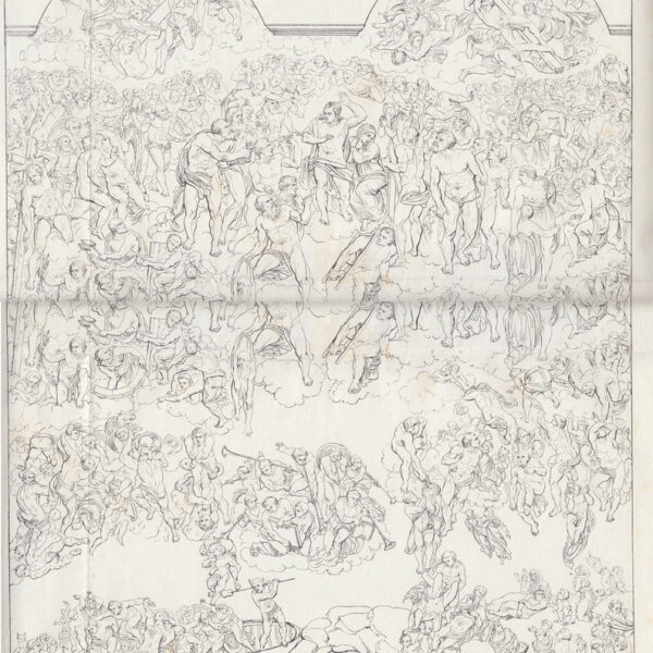 Michelangelo, Il Giudizio Universale, 1837
