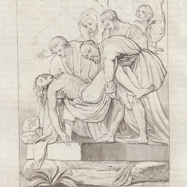 Caravaggio, Cristo al Sepolcro, 1838