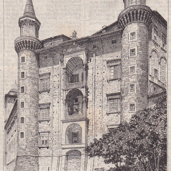 Urbino, Palazzo Ducale, 1890
