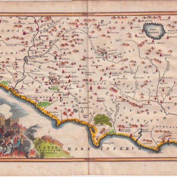 Cellarius, Italia Centrale, 1701