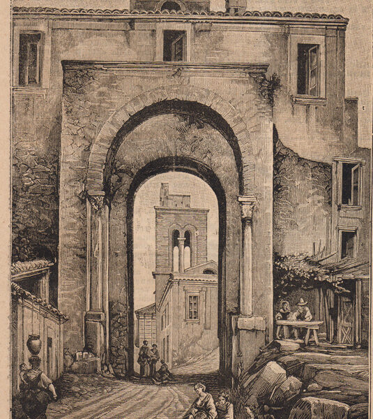 Capua, Chiesa S.Angelo in Formis, 1894