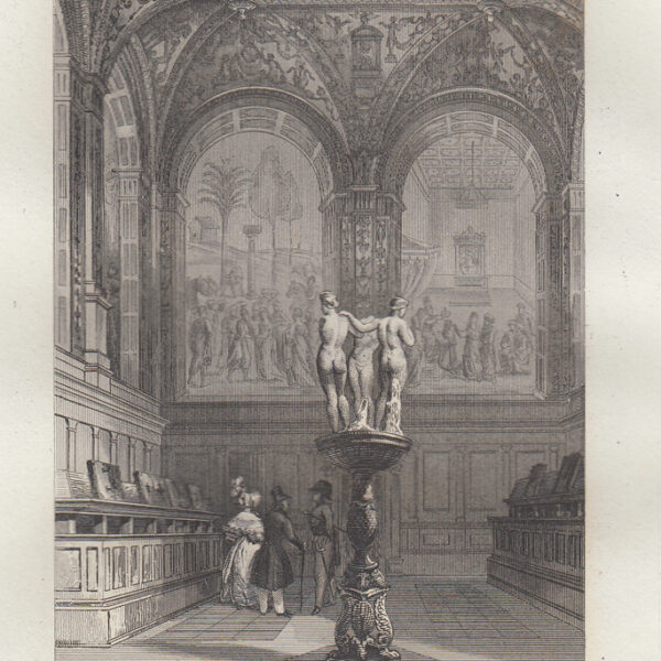 Siena, Libreria della Cattedrale, 1834-1837