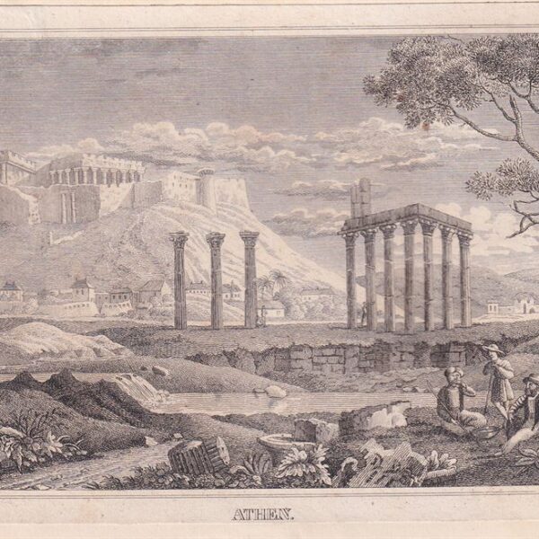Atene, Athen, 1850